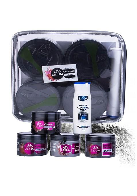Lilium Charcoal Facial Kit
