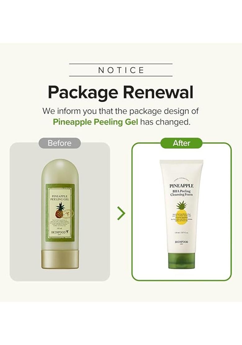 Skinfood Pineapple Peeling Gel With Aloevera Leaf 100 Ml