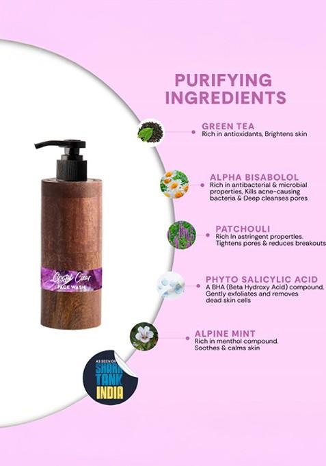 Mintree Crystal Clear Face Wash With Green Tea 100Ml