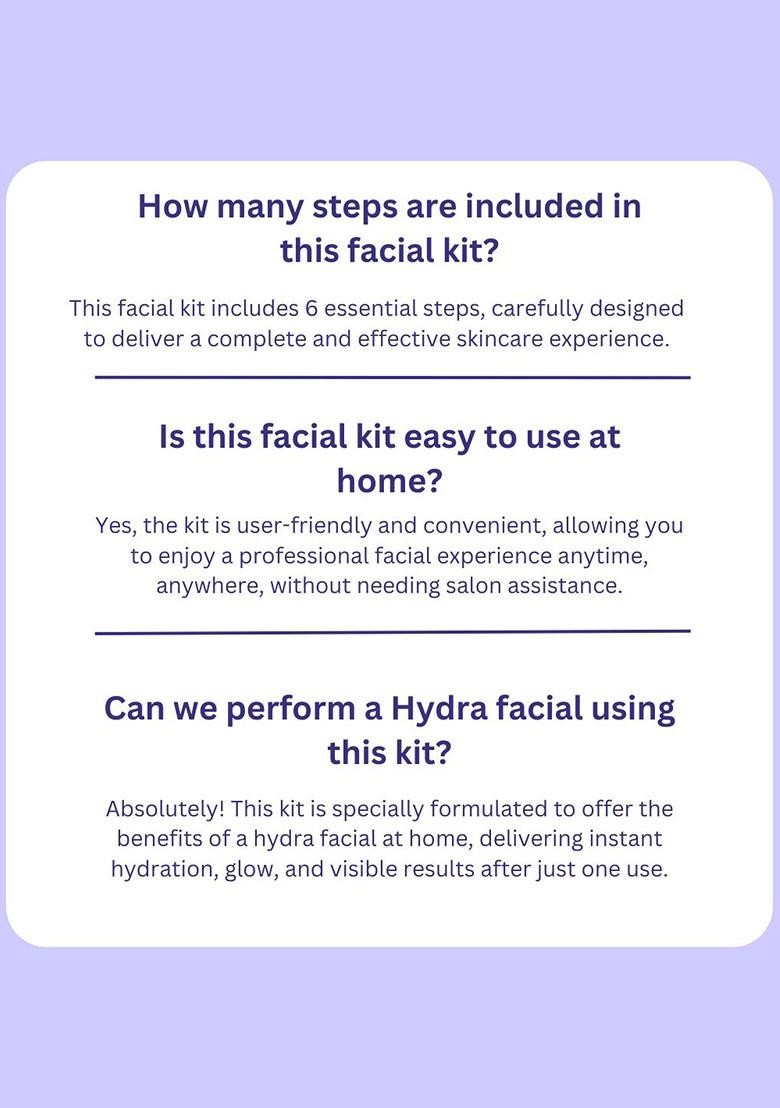 A Professional Range Whitening Monodose Facial Kit 135 G