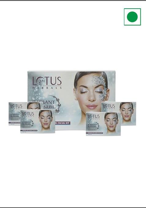 Lotus Herbals Radiant Platinum Cellular 4 In 1 Anti Ageing Facial Kit 200G