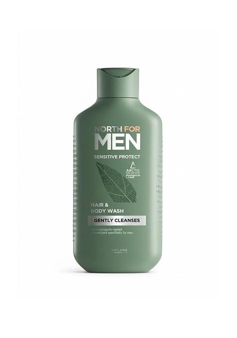 Oriflame North For Men Sensitive Protect Hair Body Wash 250 Ml