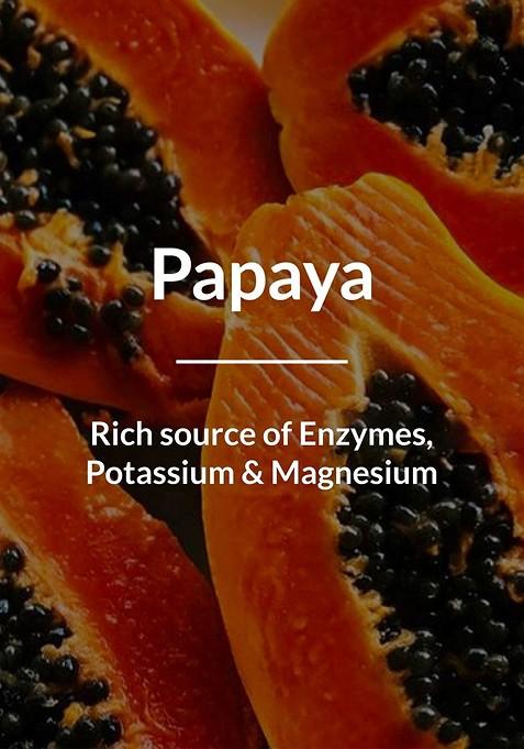 Lotus Botanicals Set Of 3 Papaya Vitamin E Brightening Face Scrub 100G Each