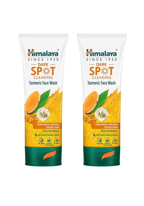 Himalaya Set Of 2 Dark Spot Clearing Turmeric Face Wash 100 Ml Each