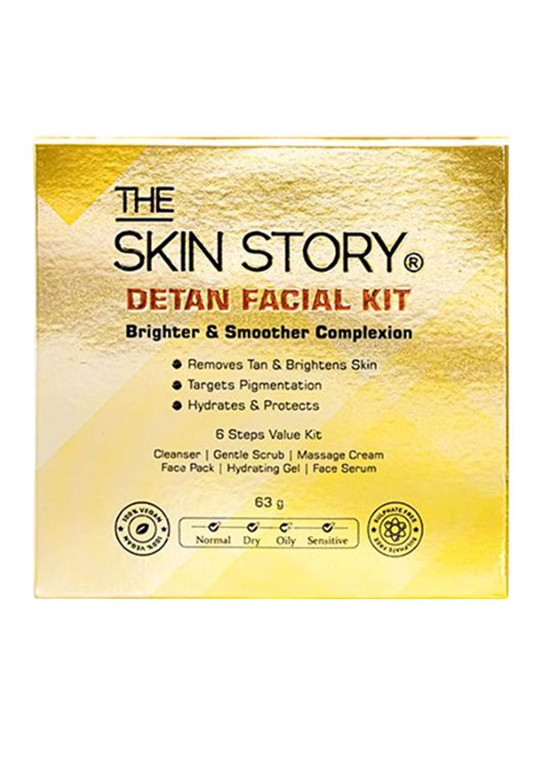 The Skin Story Detan Facial Kit For Brighter 12 G Each
