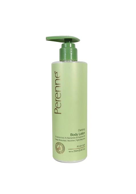 Perenne Clarifying Body Lotion With 2 Salicylic Acid 3 Niacinamide 250Ml