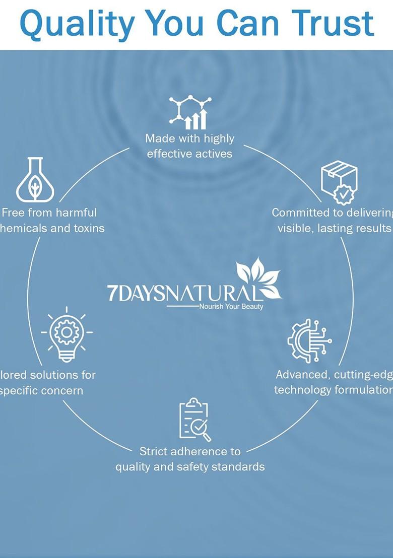 7Daysnatural Natural 2 Salicylic Acid Face Wash For Oily Skin 100 Ml