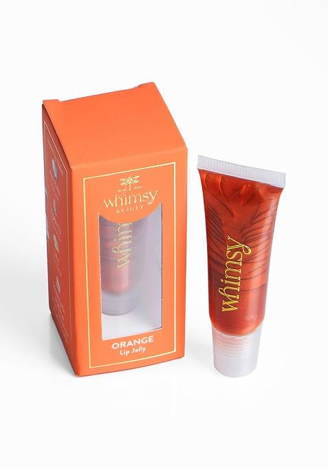 Whimsy Beauty Teen Preteen Girls Safe Organic Lip Jelly Balm 15 G Orange Bronze