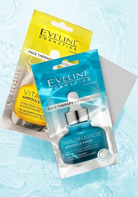Eveline Cosmetics Face Therapy Professional Ampoule Mask Niacinamide 8 Ml