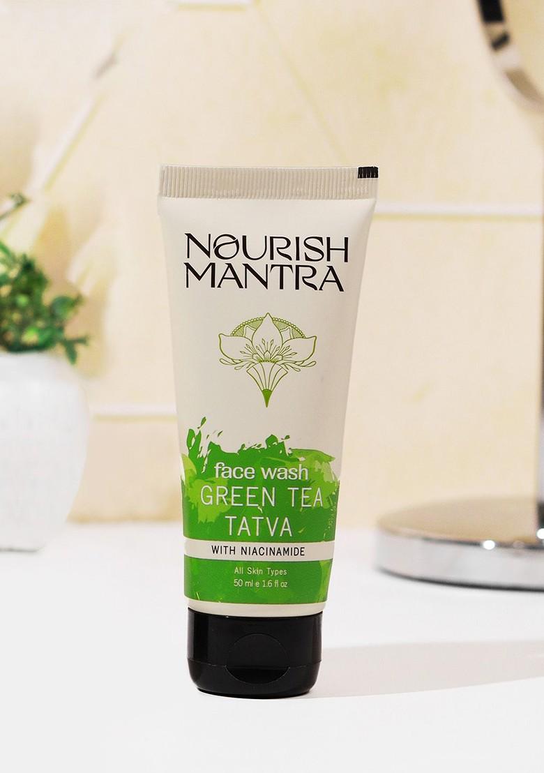Nourish Mantra Tatva Green Tea Face Wash 50Ml