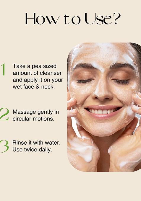 Nourish Mantra Tatva Green Tea Face Wash 50Ml