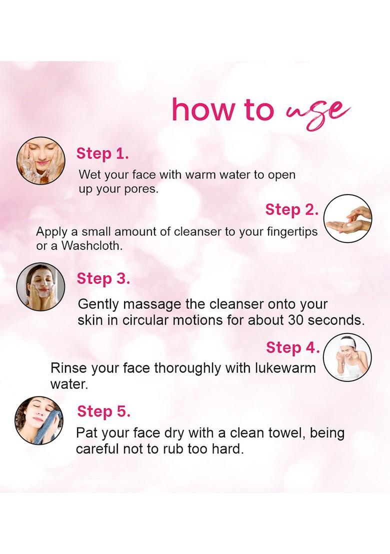 Globus Naturals Set Of 5 Pimple Clear Face Wash With Salicylic Acid 75 G Each