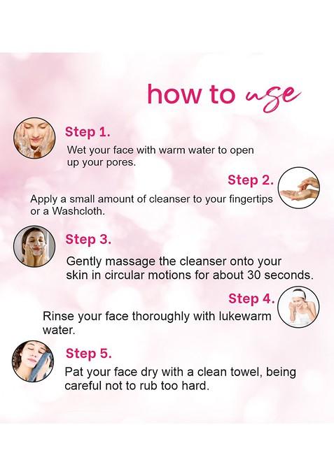 Globus Naturals Set Of 5 Pimple Clear Face Wash With Salicylic Acid 75 G Each