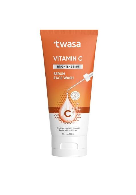 Twasa Vitamin C Serum Face Wash For Skin Brightening 100Ml