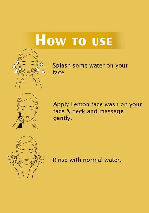 The Glow Rituals Lemon Facewash 100Ml