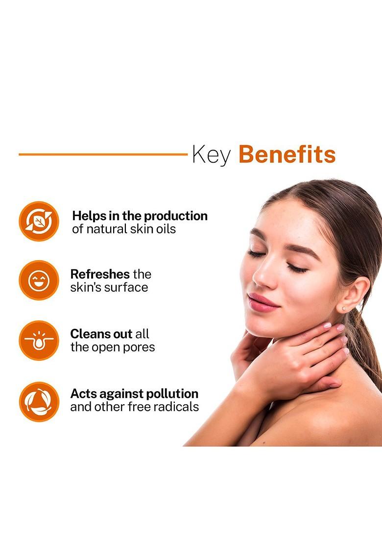 Love Earth Vitamin C Brightening Hydrating Face Wash 100Ml