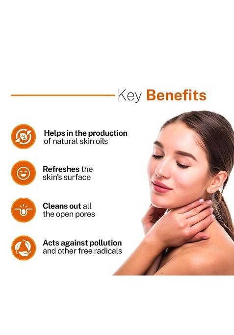 Love Earth Vitamin C Brightening Hydrating Face Wash 100Ml