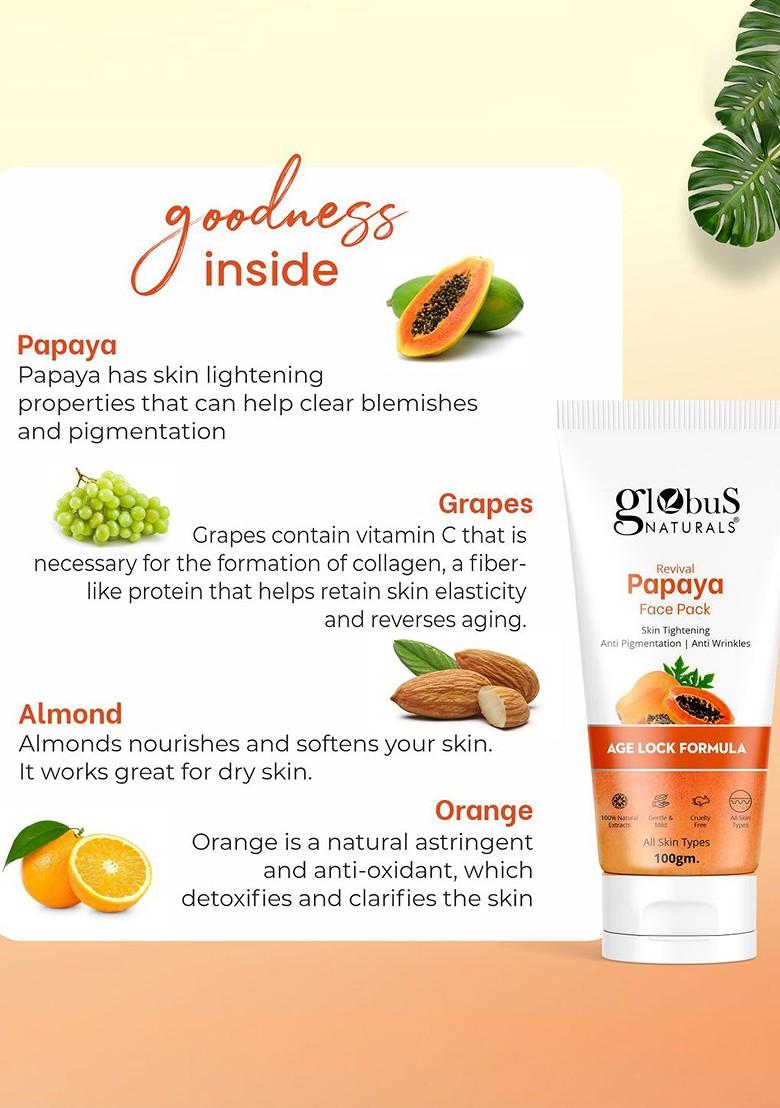 Globus Naturals Aloe Vera Neem Tulsi Kesar Chandan Face Wash Gift Set