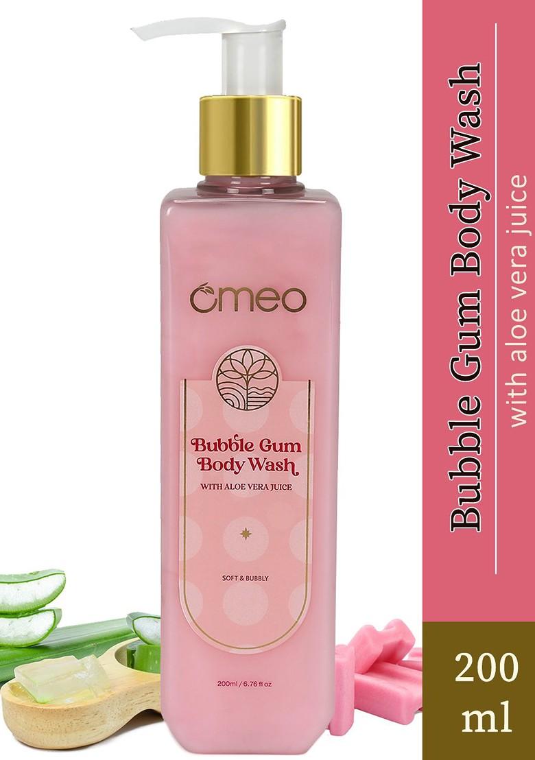 Omeo Bubble Gum Body Wash Shower Gel With Sweet Scent 200Ml