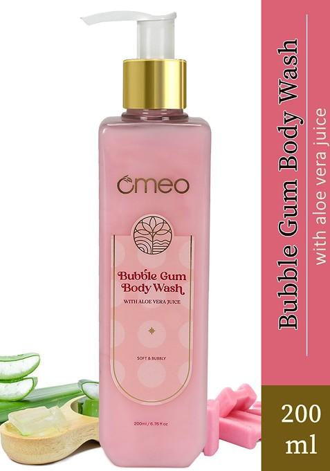 Omeo Bubble Gum Body Wash Shower Gel With Sweet Scent 200Ml