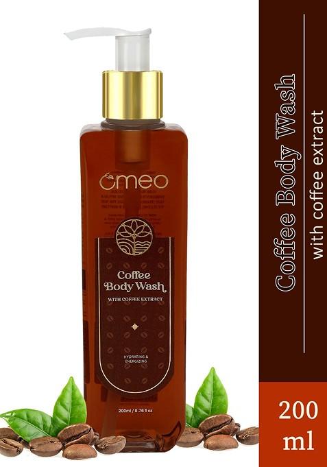 Omeo Coffee Body Wash Shower Gel With Natural Extract 200Ml