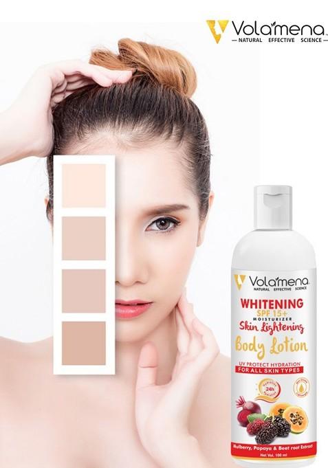 Volamena Whitening Moisturizer With Spf 15 Body Lotion 100 Ml