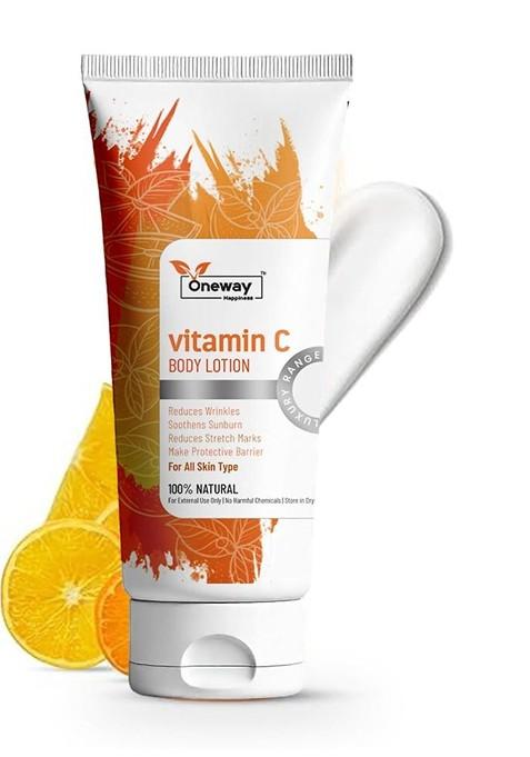 Oneway Happiness Vitamin C Body Lotion With Shea Butter 100 Ml