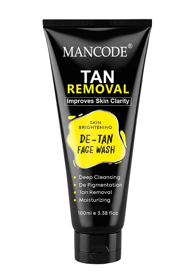 Mancode Unisex De Tan Face Wash 100Ml