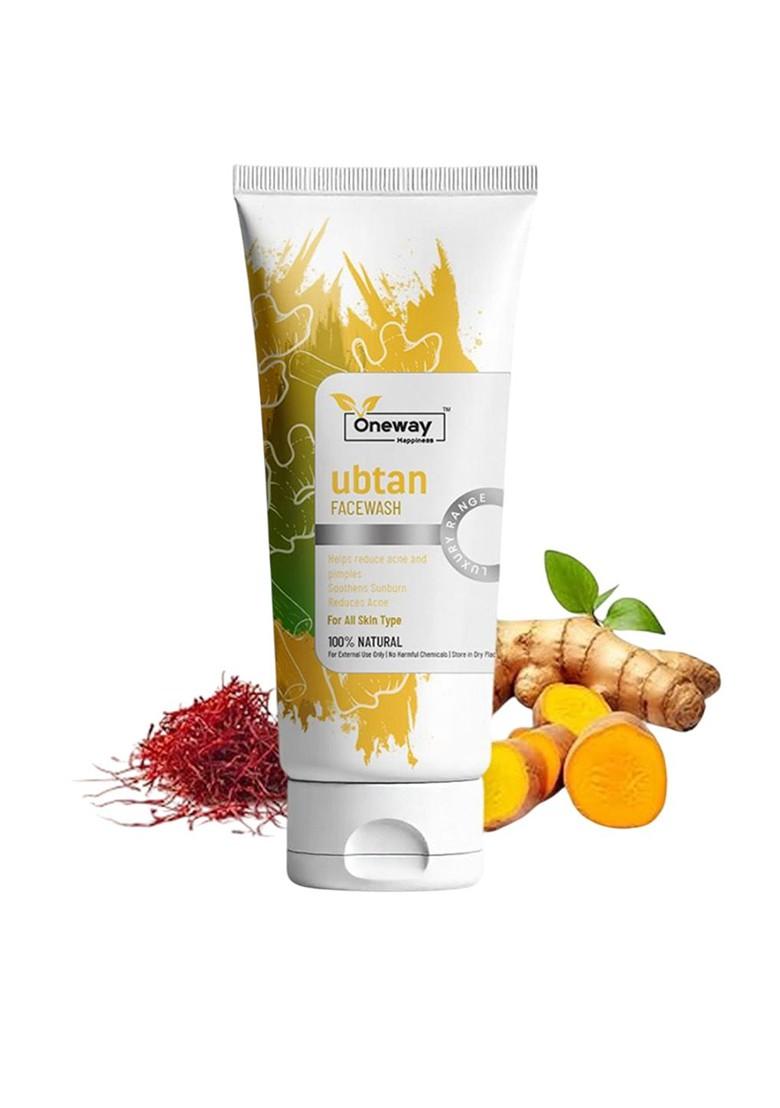 Oneway Happiness Ubtan Natural Glow Face Wash 100 Ml