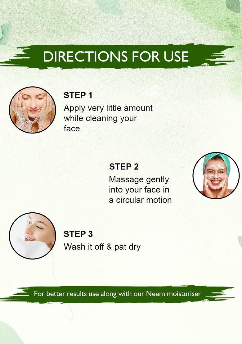 Nimbarka All Skin Types Neem Deep Purifying Face Wash For Acne Control 100 Ml