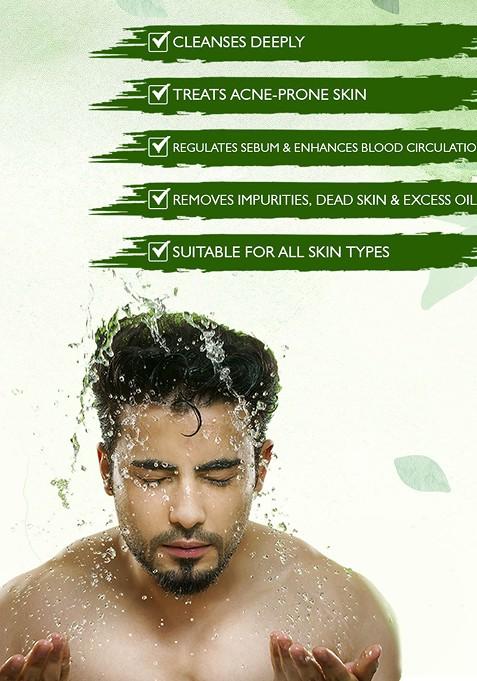 Nimbarka All Skin Types Neem Deep Purifying Face Wash For Acne Control 100 Ml