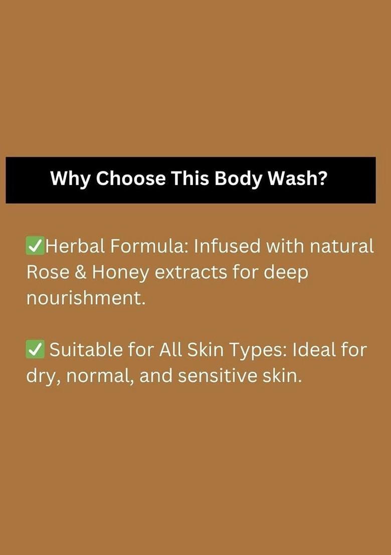 Khadi Pure Herbal Sandalwood Honey Body Wash 210 Ml