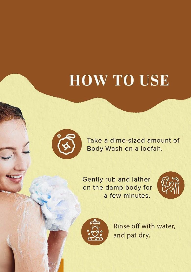 Khadi Pure Herbal Sandalwood Honey Body Wash 210 Ml