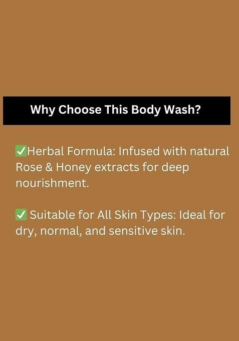 Khadi Pure Herbal Sandalwood Honey Body Wash 210 Ml