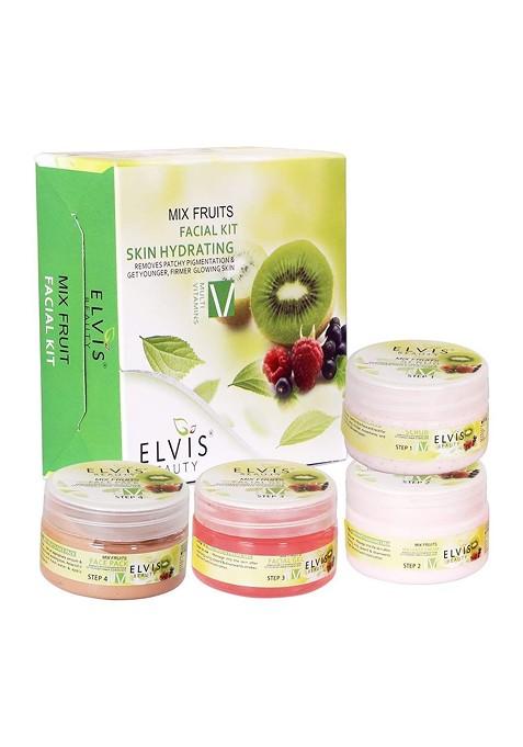 Elvis Beauty 4 Step Mix Fruits Facial Kit 200 G
