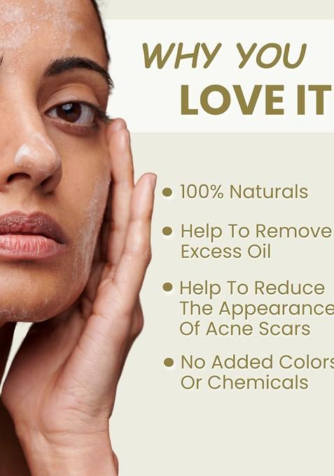 Volamena Neem Powder Face Wash With Aloe Vera 15 G