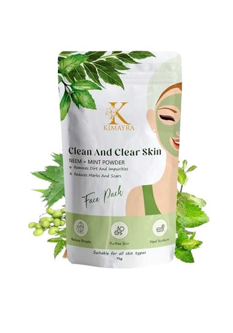 Kimayra World Neem Mint Face Pack Powder 75G