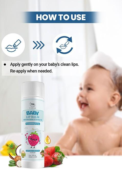 Tnw The Natural Wash Baby Lip Balm 6G