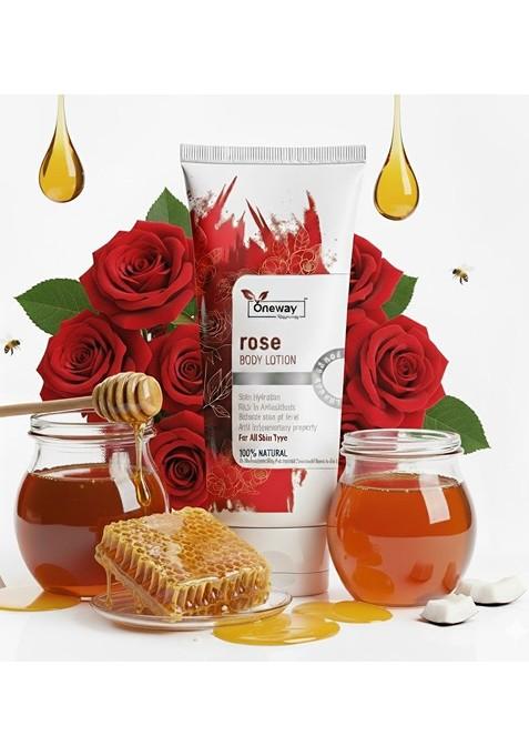 Oneway Happiness Rose Body Lotion For Deep Hydration 100 Ml