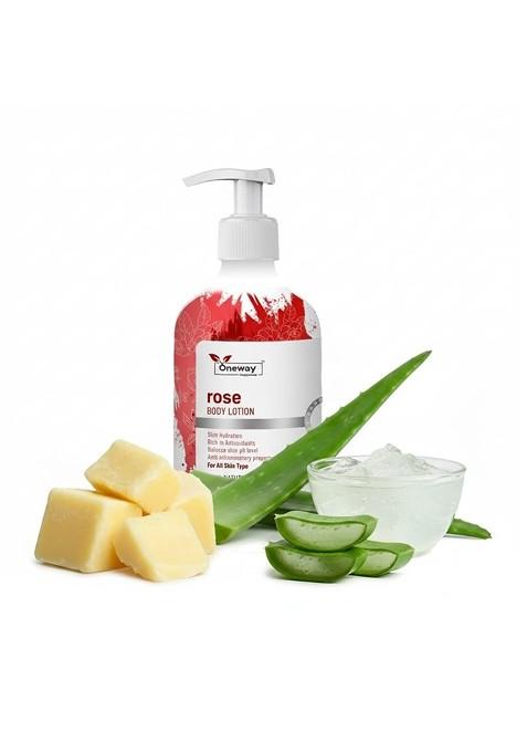 Oneway Happiness Rose Lightening Hydrating Body Lotion 300 Ml