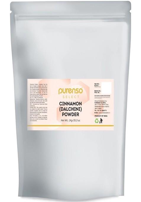 Purenso Vegan Natural Cinnamon Powder For Skin Moisturizer Hair Growth 1 Kg