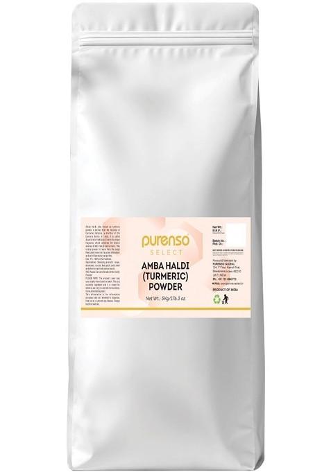 Purenso Natural Amba Haldi Powder For Skin Moisturizer Hair Growth 5 Kg