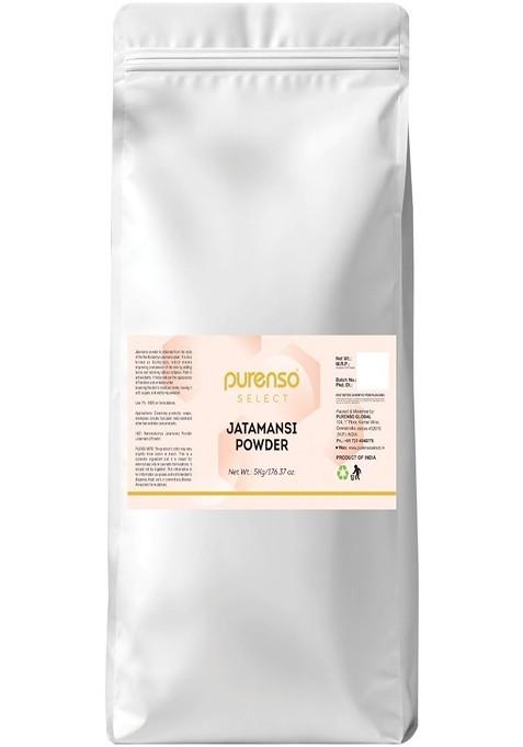 Purenso Vegan Natural Jatamansi Powder For Skin Moisturizer Hair Growth 5 Kg