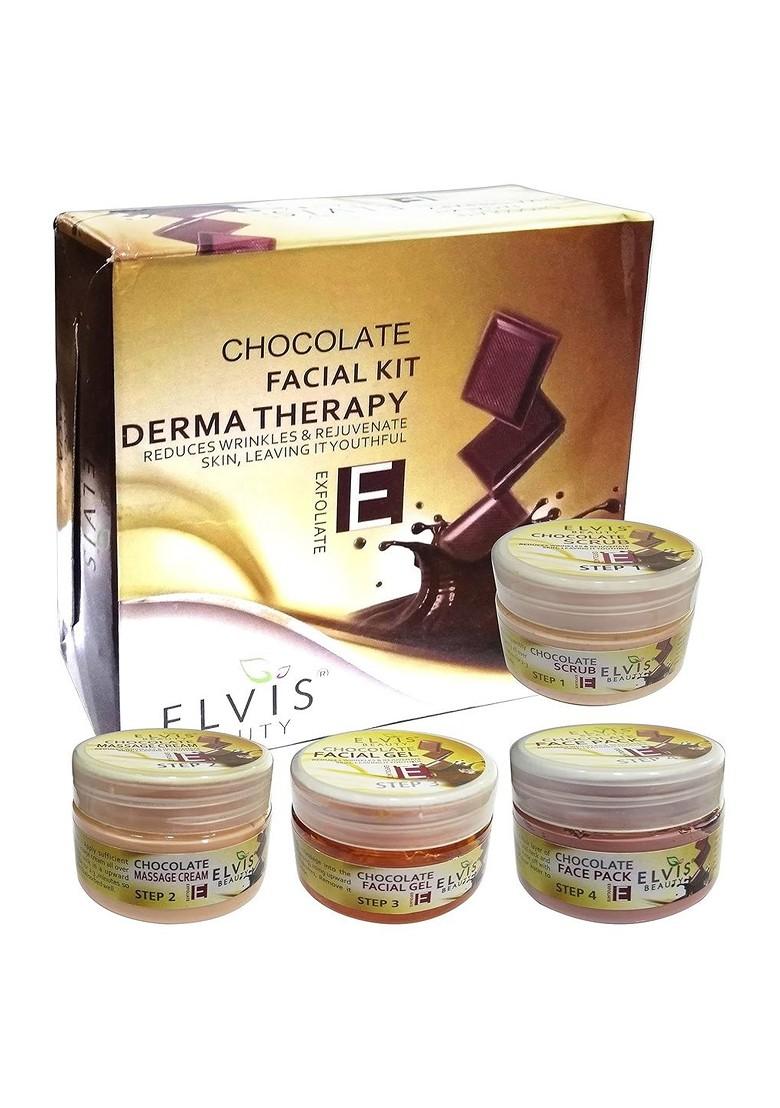 Elvis Beauty Chocolate Facial Kit For Anti Aging 200 G