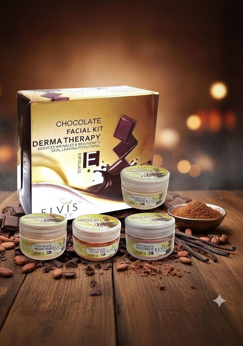 Elvis Beauty Chocolate Facial Kit For Anti Aging 200 G