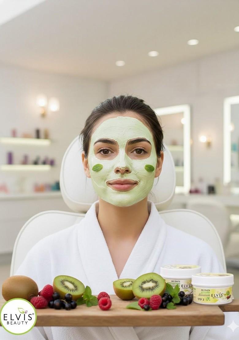 Elvis Beauty 5 Steps Mix Fruits Facial Kit For Pigmentation 420 G