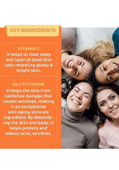 Glow Up Women Vitamin C Glutathione Foaming Face Wash 150 Ml