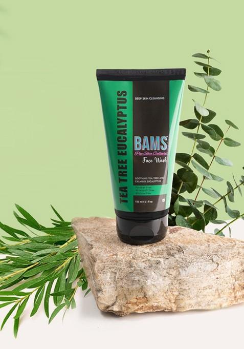 Bams Pop Skin Culture Tea Tree Eucalyptus Face Wash 150 Ml