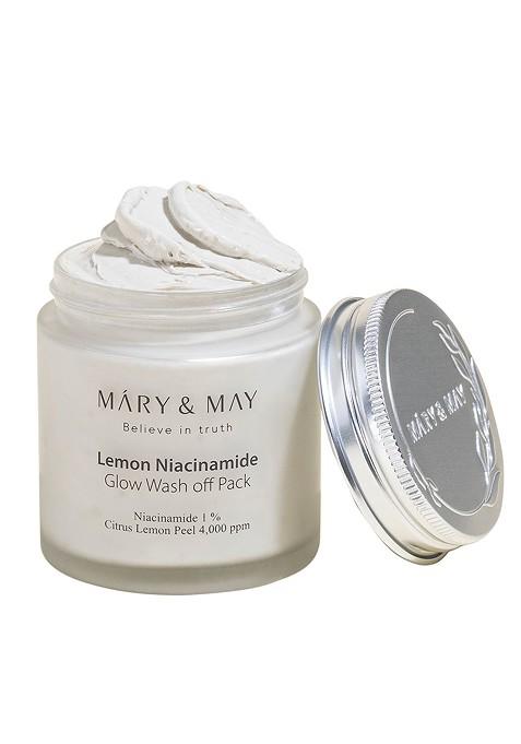 Mary & May Lemon Niacinamide Glow Wash Off Pack 125 G