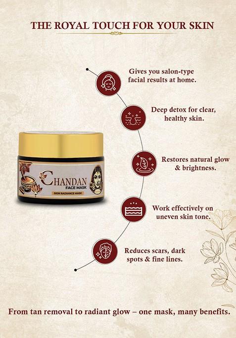 Vedpuran Chandan Skin Radiance Face Mask 50 G